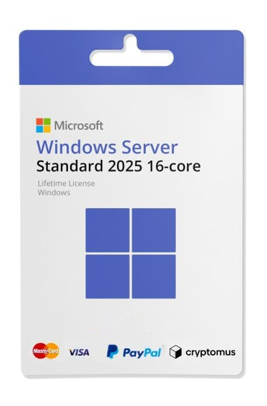 windows server 2025 standard 16 core